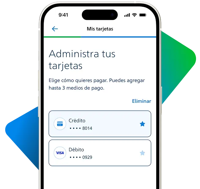 Paga fácil y rápido - Agrega tu tarjeta (Mobile)